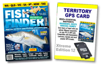 Northern Territory Fishing GPS Marks Card